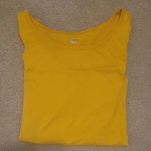 Cato Yellow Short Sleeve Tee